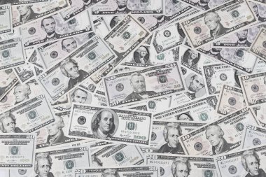 çeşitli Amerikan banknotlar