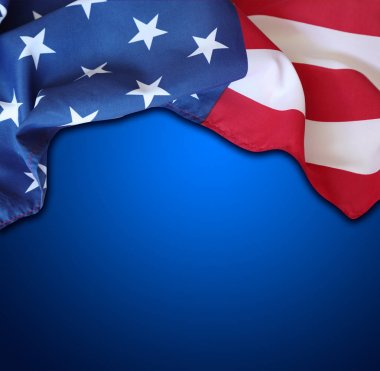 Amerikan bayrağı mavi