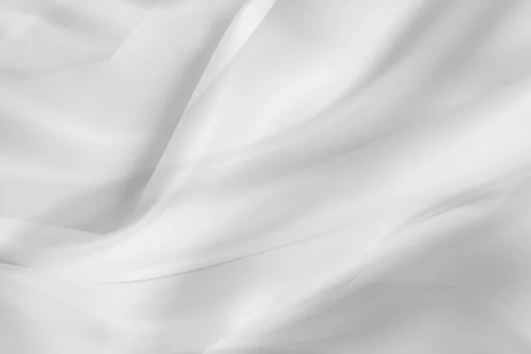 Tessuto di seta bianca — Foto Stock