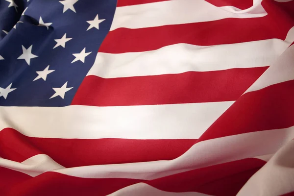 Detalhe da bandeira dos EUA — Fotografia de Stock