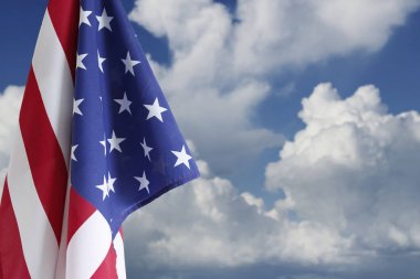 gökyüzü Amerikan bayrağı