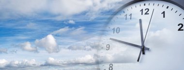 Gökyüzünde saat