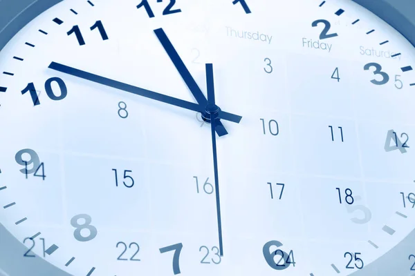 Clock and calendar — Stock Photo, Image