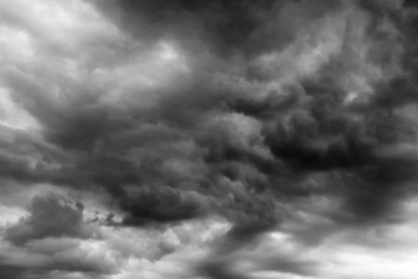 Szare chmury burzy — Zdjęcie stockowe