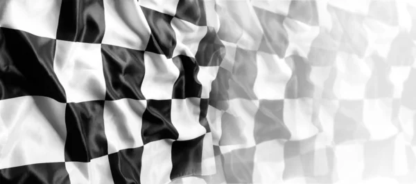 Checkered racing flag — Stock Photo, Image