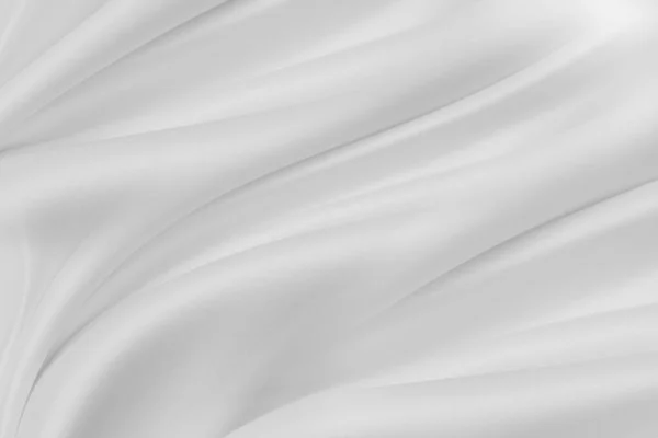 Líneas de tela de seda blanca — Foto de Stock
