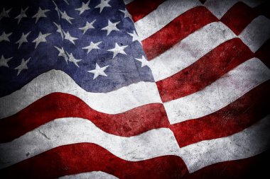 Grunge Amerikan bayrağı
