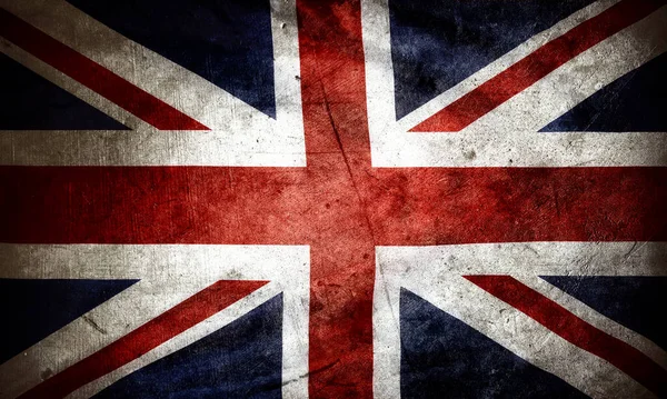 Grunge Bandeira britânica — Fotografia de Stock