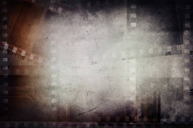 Film negatif kareler arka plan. Boşluğu kopyala