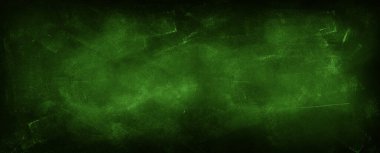 Yeşil karatahta arkaplanındaki tebeşir temizlendi