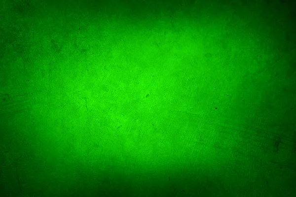 Крупный План Зеленой Текстурированной Стены Темный Край — стоковое фото