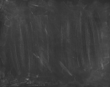 Tahta arka planda tebeşir temizlendi