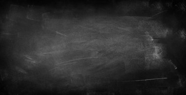 Tahta arka planda tebeşir temizlendi