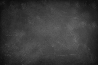 Tahta arka planda tebeşir temizlendi