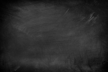 Tahta arka planda tebeşir temizlendi