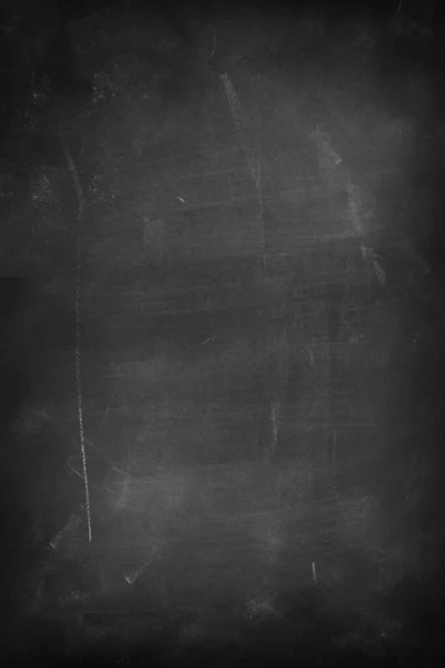 Giz Esfregado Fora Vertical Blackboard Fundo — Fotografia de Stock