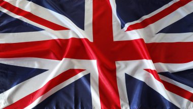 Union Jack bayrağına yakın çekim 