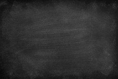 Tahta arka planda tebeşir temizlendi