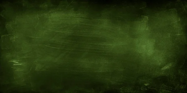 Chalk Rubbed Out Green Chalkboard Background — Stock Photo, Image