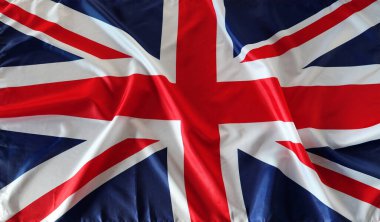 Union Jack bayrağına yakın çekim 