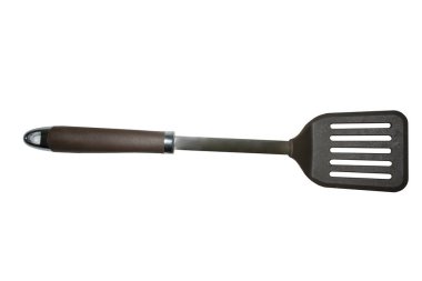 Kahverengi plastik kürek ürünler için