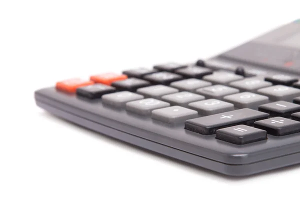 Kalkulator izolowany na białym tle — Zdjęcie stockowe