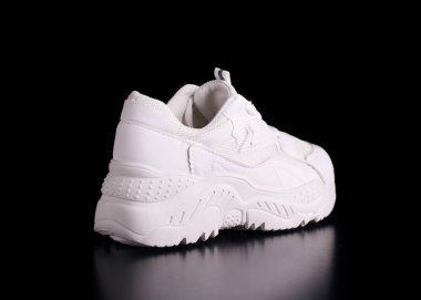 White running shoes clipart