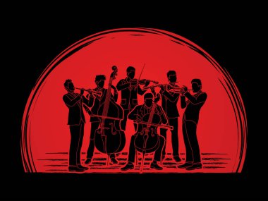 Orkestra oyuncu grafik