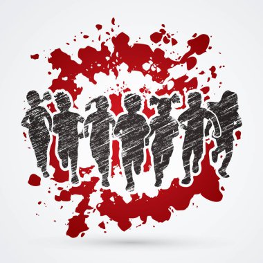 Çalışan çocukların grup