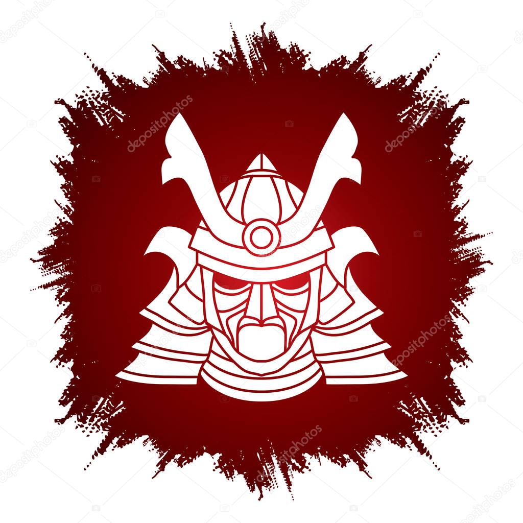 Casco maschera samurai - Vettoriale Stock di ©sila5775 131701378