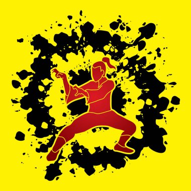 Kung Fu aksiyon Dövüş