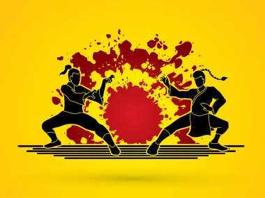 Kung Fu aksiyon Dövüş