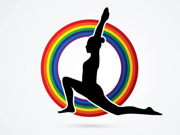 Дизайн Yoga — стоковый вектор