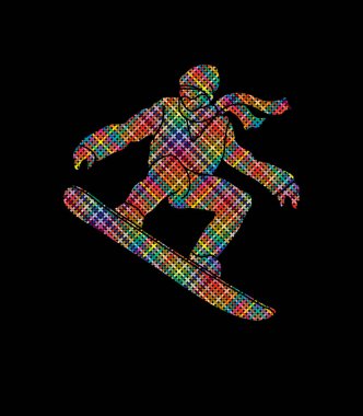 Snowboard atlama grafiği