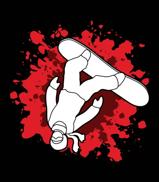 Snowboard atlama grafiği