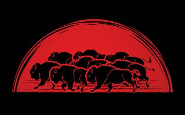 Grup çalışan Buffalo
