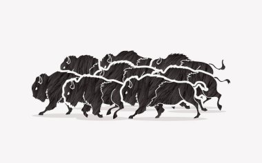 Grup çalışan Buffalo