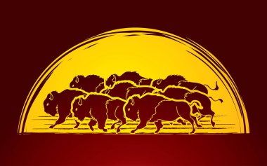 Grup çalışan Buffalo