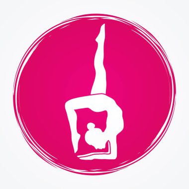 Yoga poz grafik 