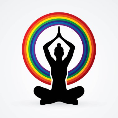 Poz oturan yoga