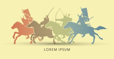 Samuray Savaşçıları Grubu Binicilik Atları