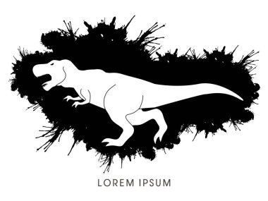 T rex dinozor vektör