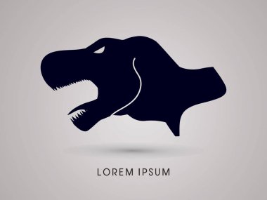 T rex dinozor vektör