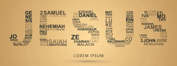 İsa'nın İncil kelime metin tasarımı ile.