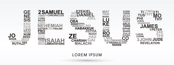 Иисус с библейскими словами
.