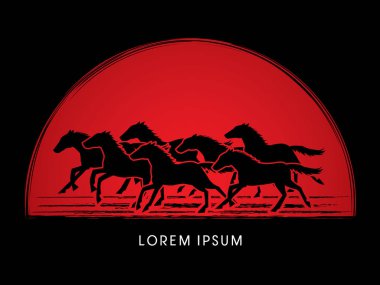 7 atları çalışan grafik