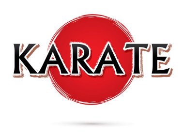 Karate yazı tipi tasarım