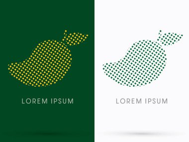 Mango grafik vektör.