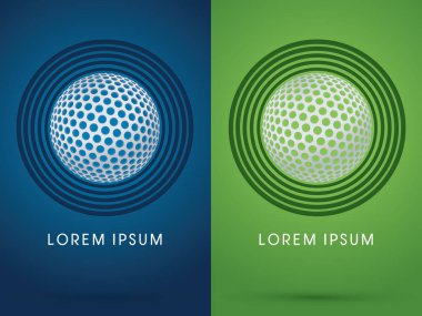 Golf grafik vektör