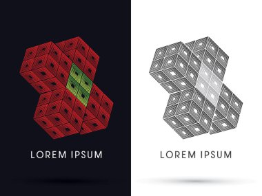 Geometrik vektör çapraz.